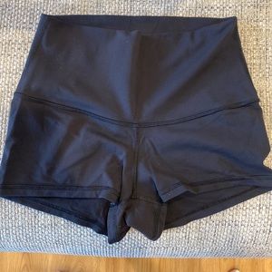 Lululemon high rise or fold over shorts!